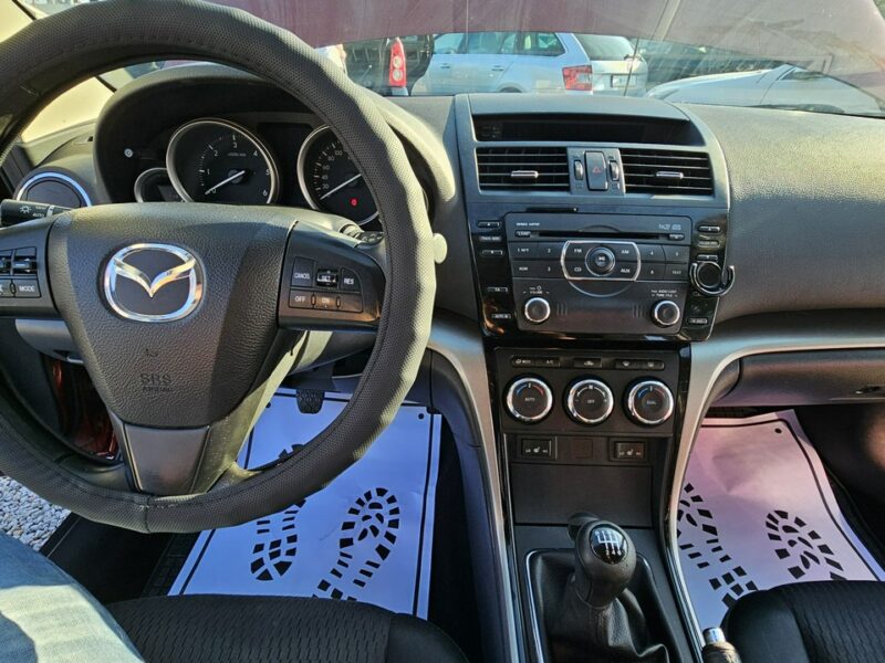 Mazda 6 -SPRZEDANY- Piękna 2,2 DIESEL ! Śliczny kolor Metalic , GWARANCJA II (2007-2013)