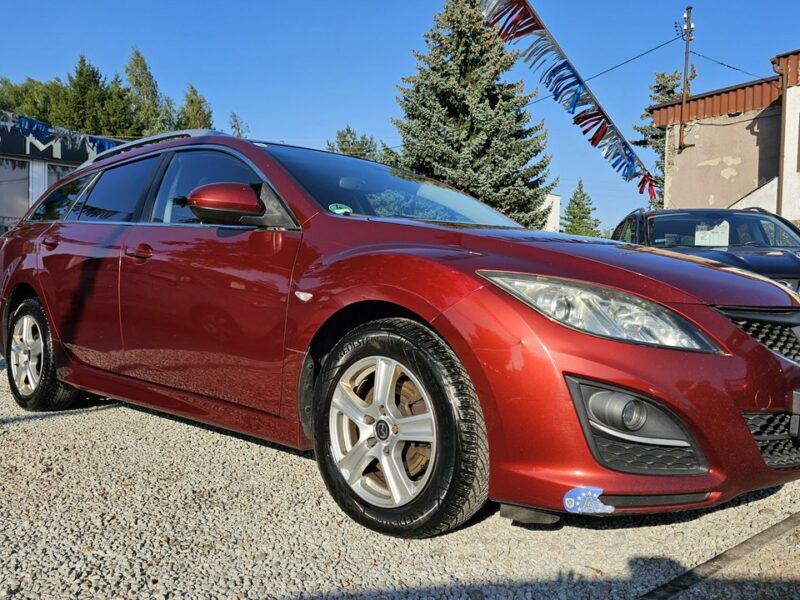 Mazda 6 -SPRZEDANY- Piękna 2,2 DIESEL ! Śliczny kolor Metalic , GWARANCJA II (2007-2013)
