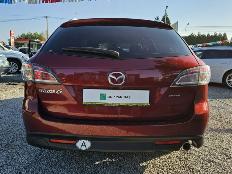 Mazda 6 -SPRZEDANY- Piękna 2,2 DIESEL ! Śliczny kolor Metalic , GWARANCJA II (2007-2013)