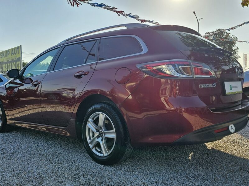 Mazda 6 -SPRZEDANY- Piękna 2,2 DIESEL ! Śliczny kolor Metalic , GWARANCJA II (2007-2013)