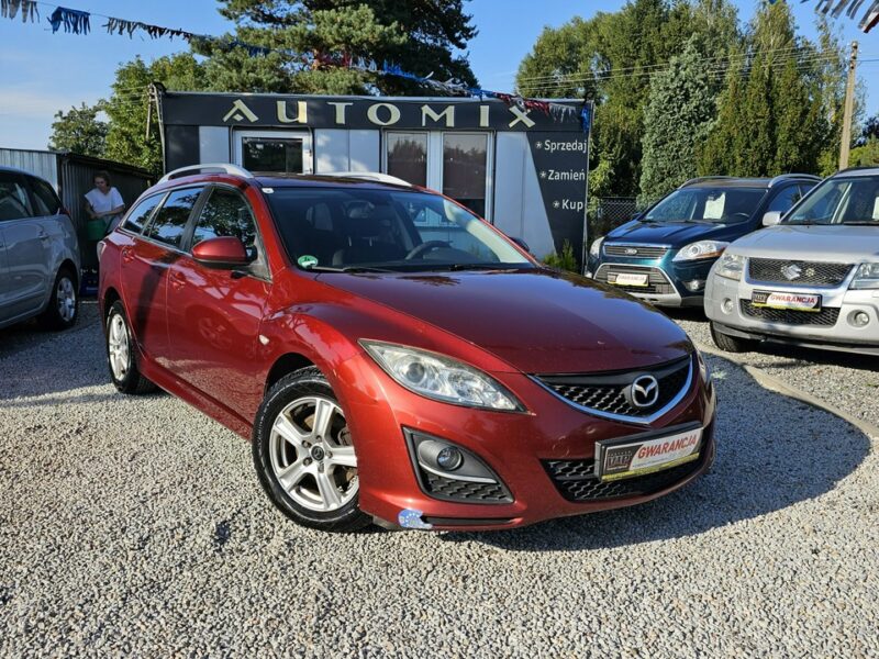 Mazda 6 -SPRZEDANY- Piękna 2,2 DIESEL ! Śliczny kolor Metalic , GWARANCJA II (2007-2013)