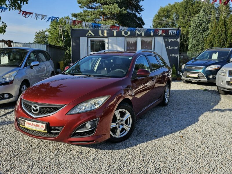 Mazda 6 -SPRZEDANY- Piękna 2,2 DIESEL ! Śliczny kolor Metalic , GWARANCJA II (2007-2013)