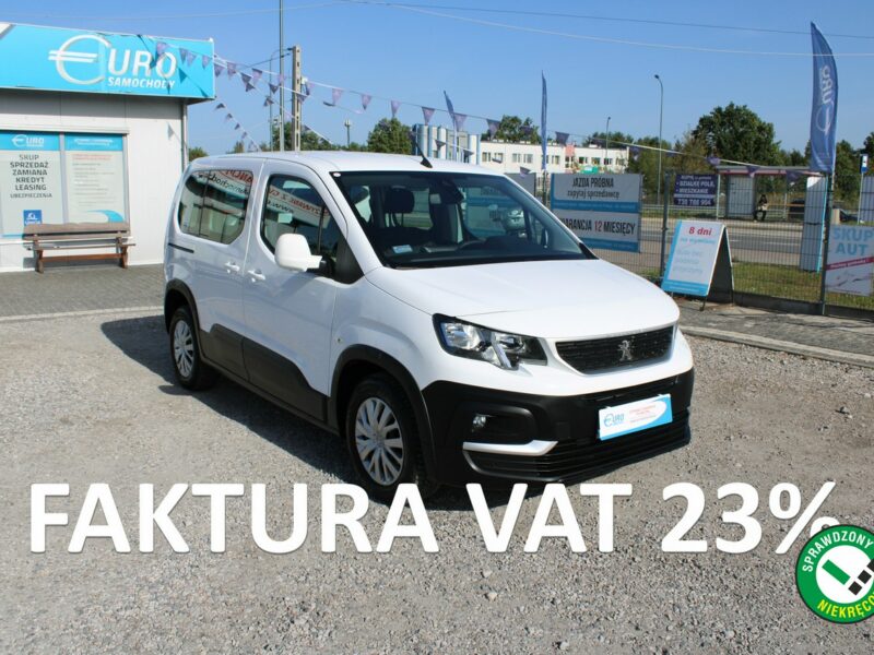 Peugeot RIFTER F-vat,salon-pl,gwarancja,I-właściciel,