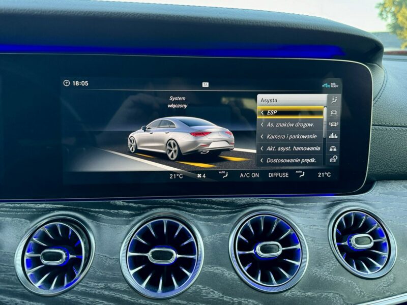 Mercedes CLS 450 Hybryda,Full wersja,4-Matic,Idealny C257 (2018-)