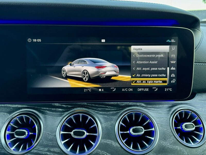 Mercedes CLS 450 Hybryda,Full wersja,4-Matic,Idealny C257 (2018-)