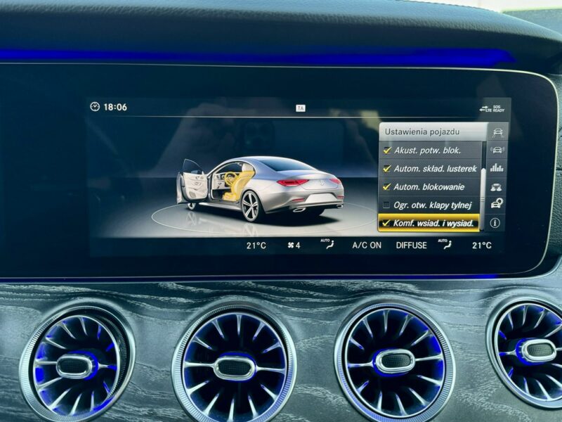 Mercedes CLS 450 Hybryda,Full wersja,4-Matic,Idealny C257 (2018-)
