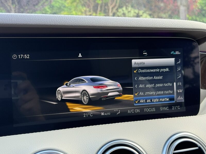 Mercedes S 450 Coupe 4Matic Salon PL Serwis ASO Full Opcja Stan UNIKAT Fak.VAT !!! W222 (2013-2020)