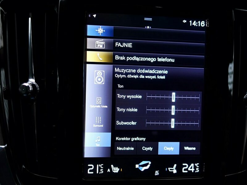 Volvo V90 Cross Country HARMAN/kardon MASAŻE 3Lata GWAR I-wł Kraj Bezwypad D5 235KM 4x4 FV23%