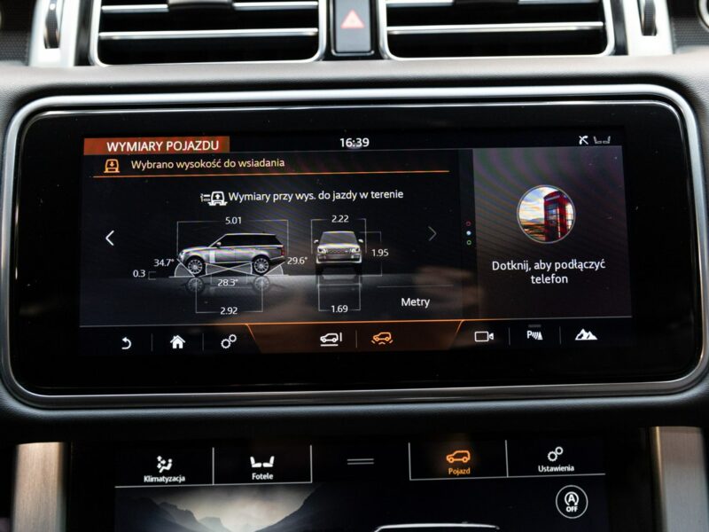 Land Rover Range Rover 4.4 SDV8 Vogue. TV. Drive Pro. 22 cale. Krajowy. Jak nowy. IV (2012-2021)