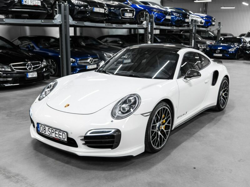 Porsche 911 Turbo S 560KM. Gwarancja 06.2027. Ceramika. Burmester. FV 23%. 991 (2011-)