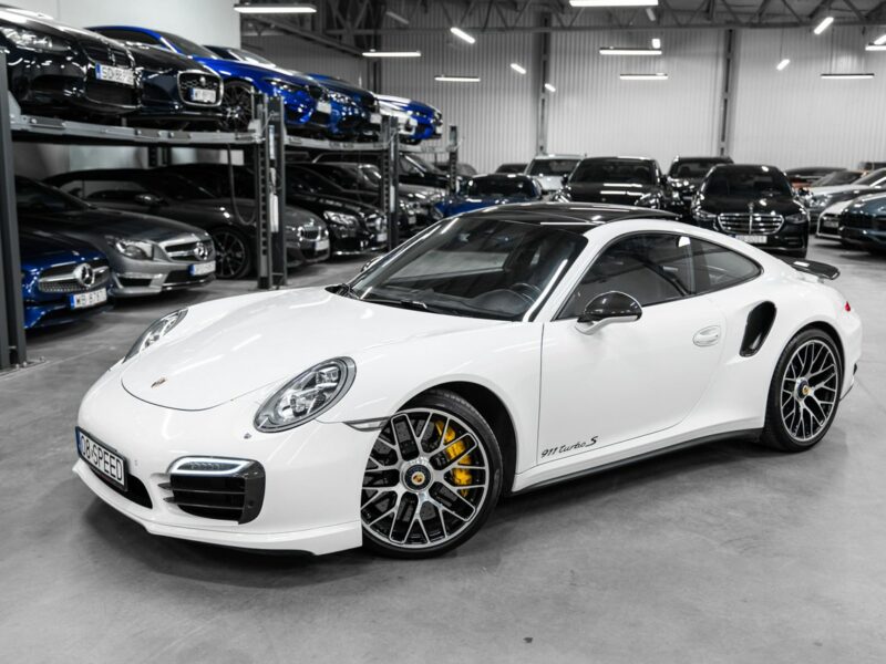 Porsche 911 Turbo S 560KM. Gwarancja 06.2027. Ceramika. Burmester. FV 23%. 991 (2011-)