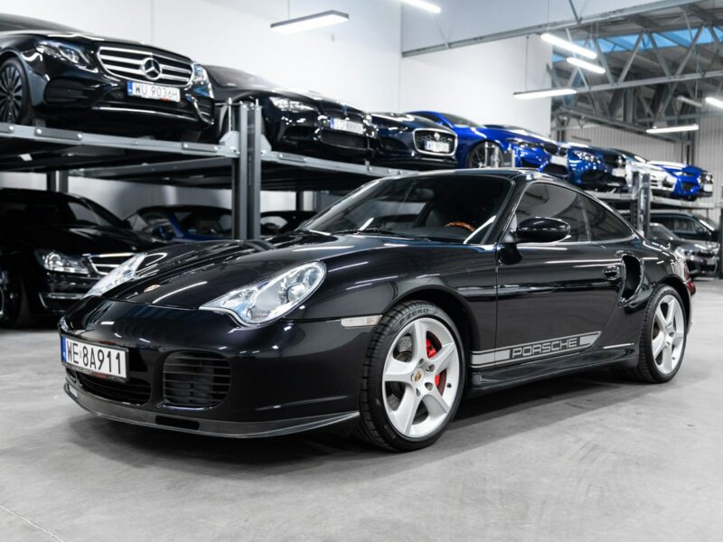 Porsche 911 turbo 420KM. Aktywny spoiler. BOSE. Szyberdach. Radio Porsche Classic. 996 (1997-2006)