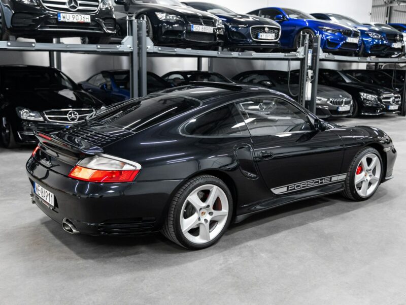Porsche 911 turbo 420KM. Aktywny spoiler. BOSE. Szyberdach. Radio Porsche Classic. 996 (1997-2006)