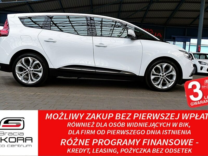 Renault Grand Scenic 7-Osób NAVI+Led 3Lata GWARANCJI 1wł Kraj Bezwypadkowy fv23% III (2016-2021)