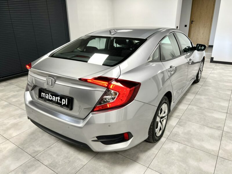 Honda Civic 2.0 i-VTEC LX*Automat*LED Dzienne*Chrom*PDC Tył*Multimedia*Klimatronic X (2017-2021)