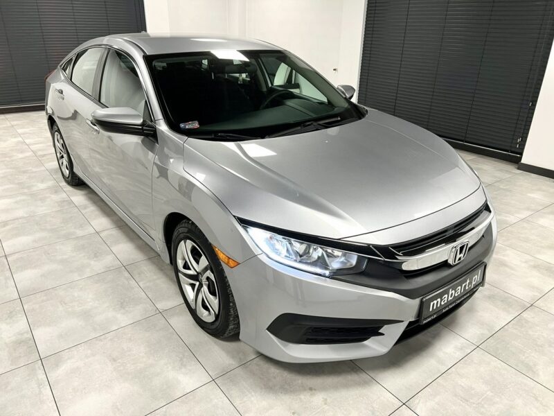 Honda Civic 2.0 i-VTEC LX*Automat*LED Dzienne*Chrom*PDC Tył*Multimedia*Klimatronic X (2017-2021)