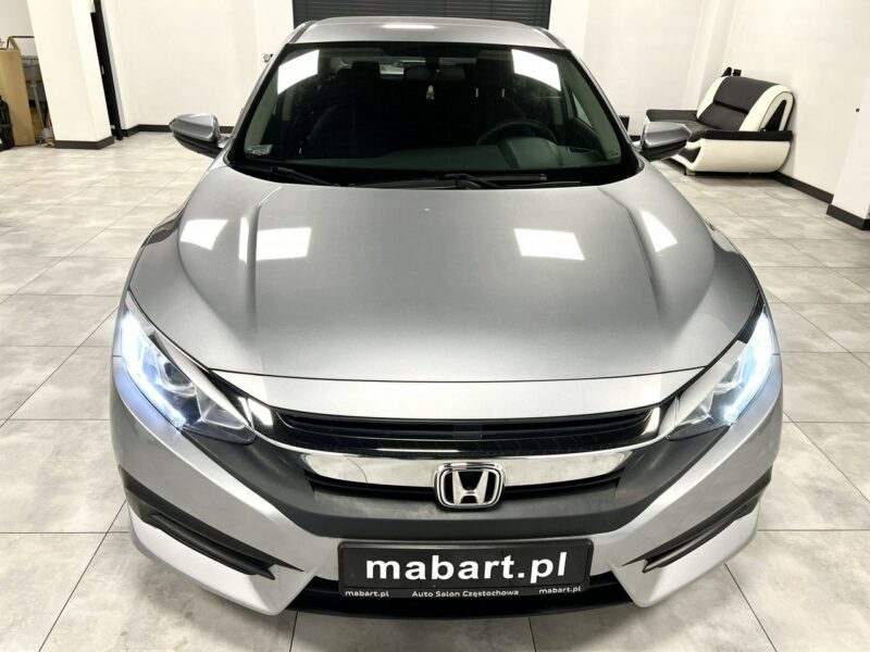 Honda Civic 2.0 i-VTEC LX*Automat*LED Dzienne*Chrom*PDC Tył*Multimedia*Klimatronic X (2017-2021)