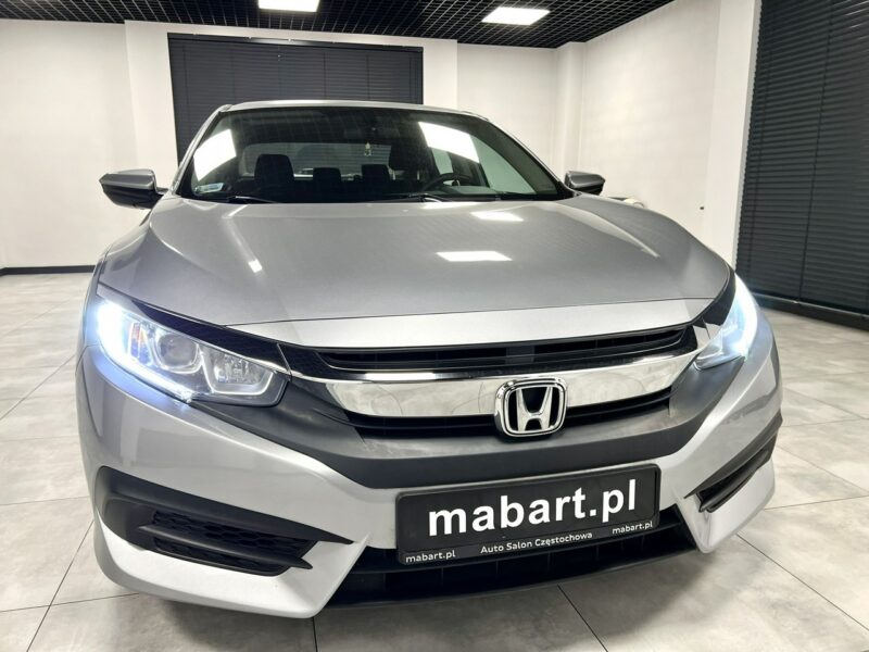 Honda Civic 2.0 i-VTEC LX*Automat*LED Dzienne*Chrom*PDC Tył*Multimedia*Klimatronic X (2017-2021)