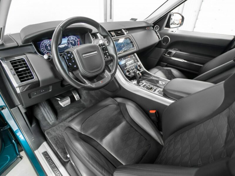 Land Rover Range Rover Sport SVR 5.0 Supercharged V8 575KM. Spectral Blue SVO! Bezwypadkowy. FV23%. II (2013-)