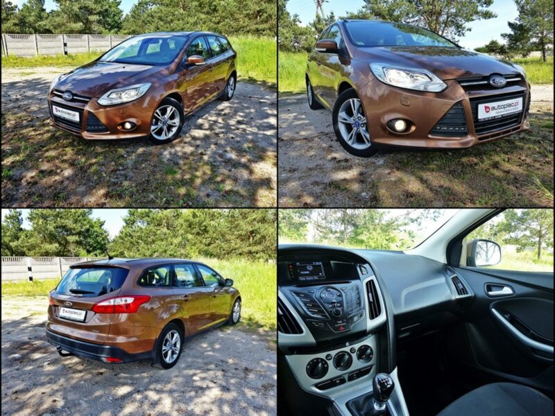 Ford Focus 1.0 EB*GOLDx*Klima*Pełna Elektryka*Alu*Śliczny Kolor*Top Stan*ZOBACZ!! Mk3 (2010-2018)