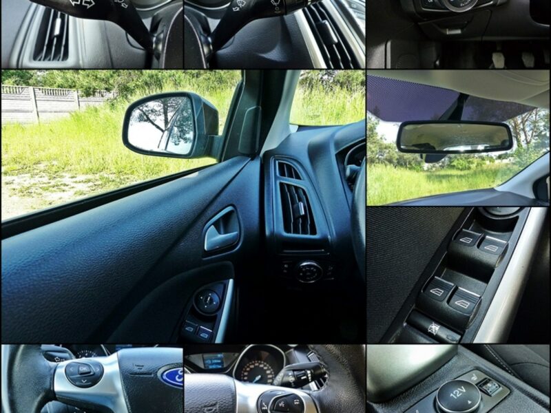 Ford Focus 1.0 EB*GOLDx*Klima*Pełna Elektryka*Alu*Śliczny Kolor*Top Stan*ZOBACZ!! Mk3 (2010-2018)
