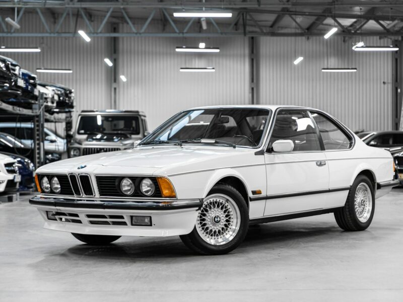 BMW 635 E24 CSi 3.5l R6. Kolekcjonerska. Japonia. Stan fabryczny. Biały kruk. E24 (1976-1989)