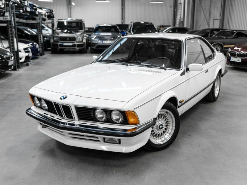 BMW 635 E24 CSi 3.5l R6. Kolekcjonerska. Japonia. Stan fabryczny. Biały kruk. E24 (1976-1989)