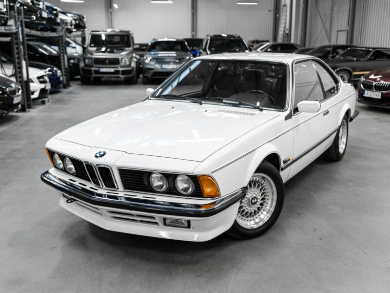 BMW 635 E24 CSi 3.5l R6. Kolekcjonerska. Japonia. Stan fabryczny. Biały kruk. E24 (1976-1989)
