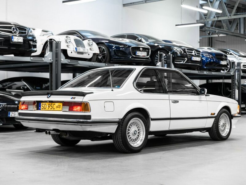 BMW 635 E24 CSi 3.5l R6. Kolekcjonerska. Japonia. Stan fabryczny. Biały kruk. E24 (1976-1989)