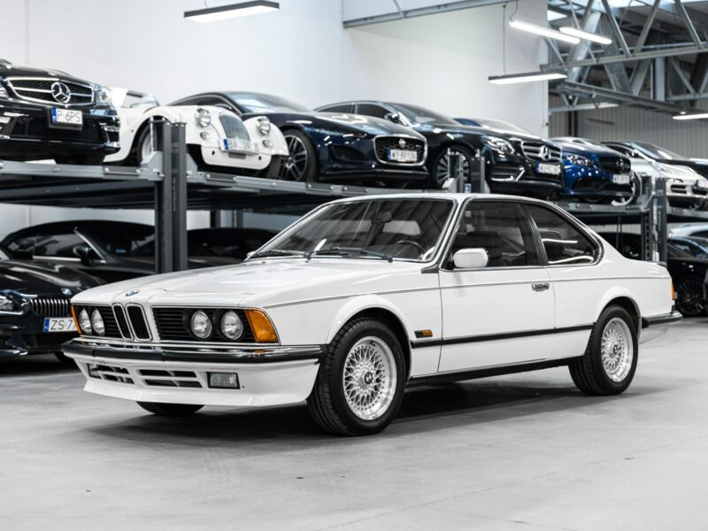 BMW 635 E24 CSi 3.5l R6. Kolekcjonerska. Japonia. Stan fabryczny. Biały kruk. E24 (1976-1989)