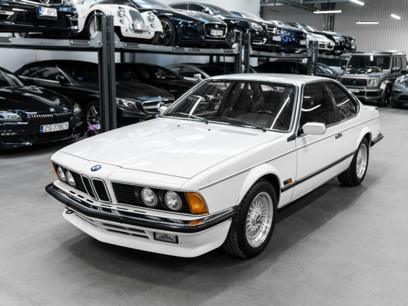 BMW 635 E24 CSi 3.5l R6. Kolekcjonerska. Japonia. Stan fabryczny. Biały kruk. E24 (1976-1989)