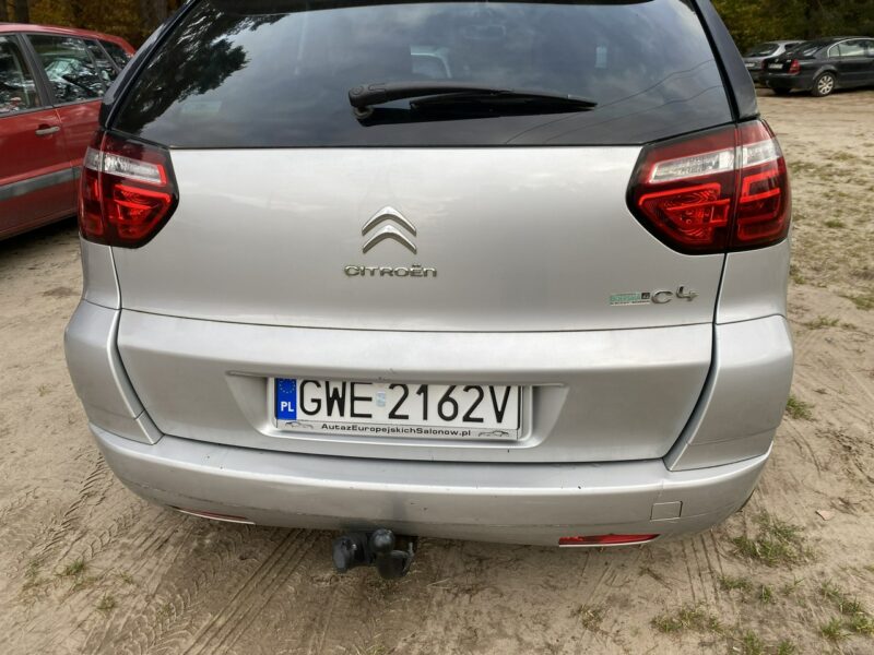Citroen C4 Picasso Benzyna/Wersja po liftingu/LED dzienne/ESP/Klimatronik/Hak/2 kpl. kół I (2006-2013)