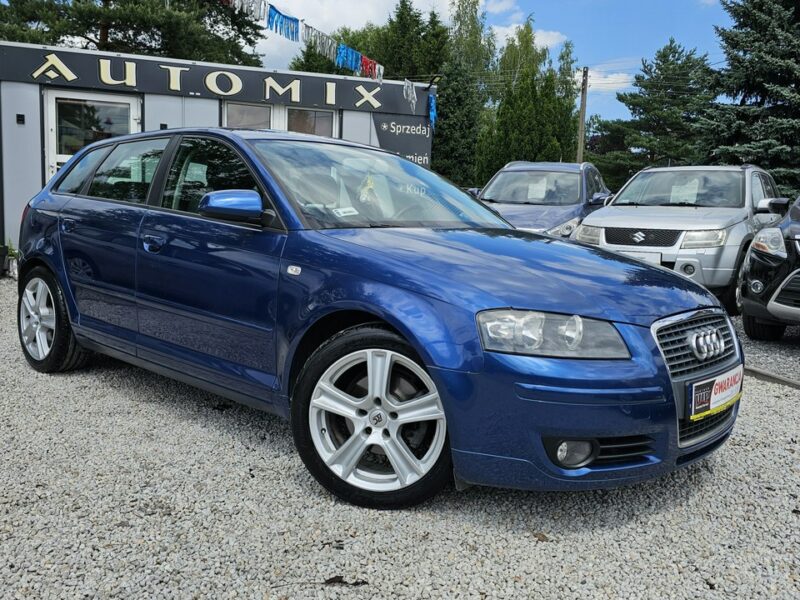 Audi A3 -SPRZEDANY- ŚLICZNE A3 8P 1.4 Benzyna125KM * Gwarancja w cenie 8P (2003-2012)