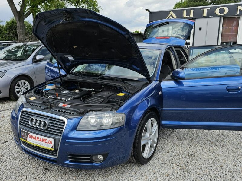 Audi A3 -SPRZEDANY- ŚLICZNE A3 8P 1.4 Benzyna125KM * Gwarancja w cenie 8P (2003-2012)