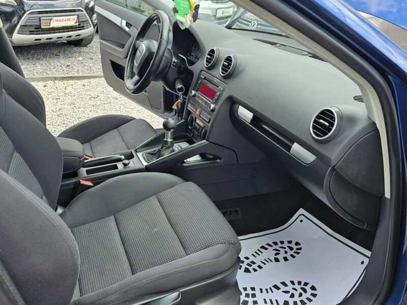 Audi A3 -SPRZEDANY- ŚLICZNE A3 8P 1.4 Benzyna125KM * Gwarancja w cenie 8P (2003-2012)