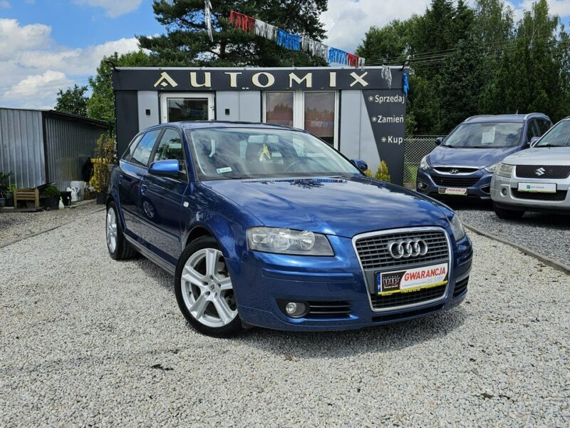 Audi A3 -SPRZEDANY- ŚLICZNE A3 8P 1.4 Benzyna125KM * Gwarancja w cenie 8P (2003-2012)