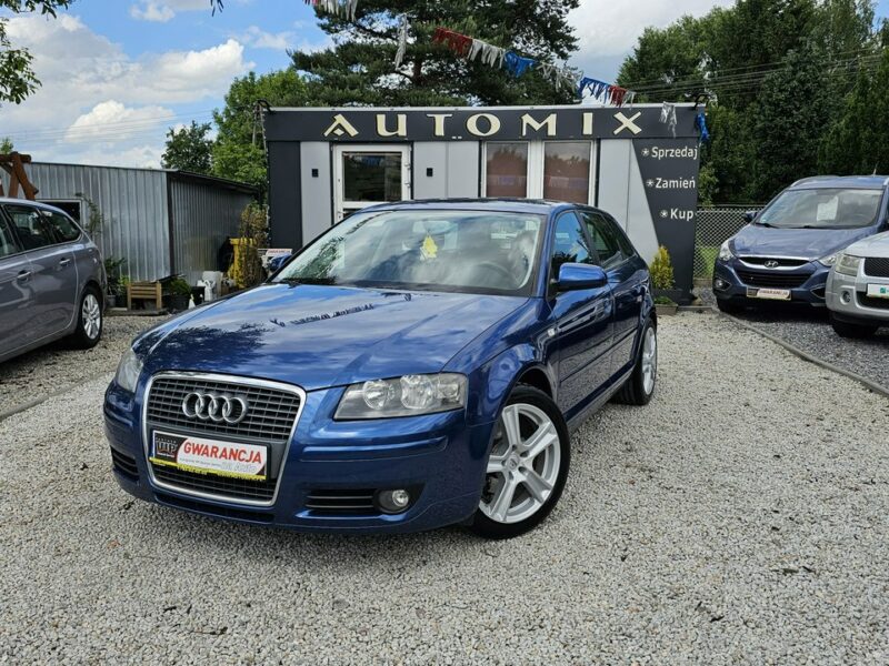 Audi A3 -SPRZEDANY- ŚLICZNE A3 8P 1.4 Benzyna125KM * Gwarancja w cenie 8P (2003-2012)