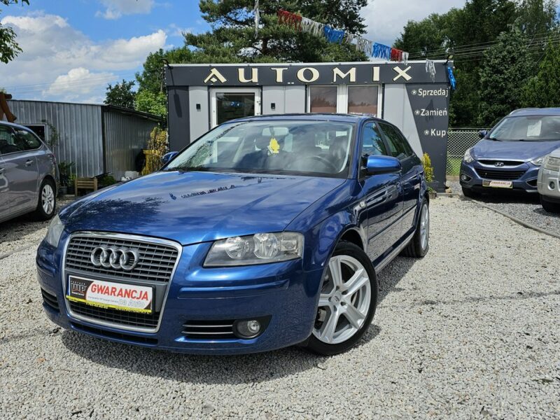 Audi A3 -SPRZEDANY- ŚLICZNE A3 8P 1.4 Benzyna125KM * Gwarancja w cenie 8P (2003-2012)