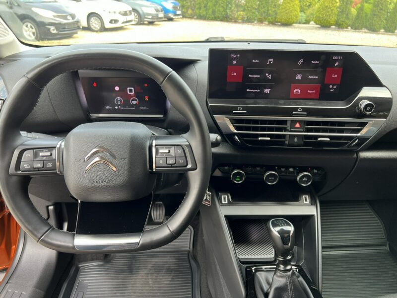 Citroen C4 1,2 130KM klimatronik Ledy Kamera Krajowy 1Właściciel III (2020-)