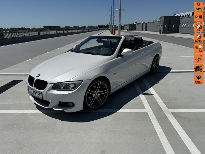 BMW 320 2.0 M Pakiet full opcja biała perła ledy bi xenon nawi alu 19 E90E91E92E93(2005-2012)