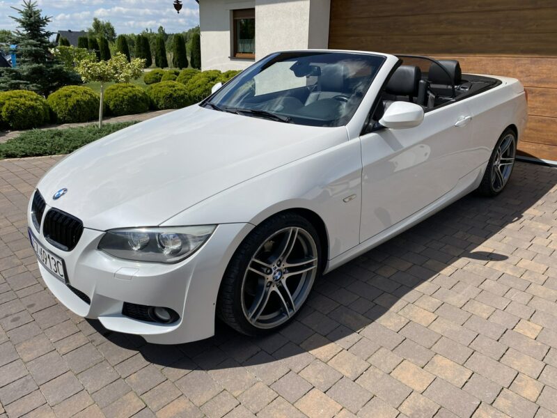 BMW 320 2.0 M Pakiet full opcja biała perła ledy bi xenon nawi alu 19 E90E91E92E93(2005-2012)