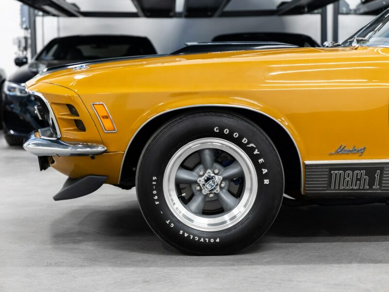 Ford Mustang Mach 1 1970. 5.8L 300 KM. Pełna dokumentacja. Silnik Ford Racing. II (1969-1978)