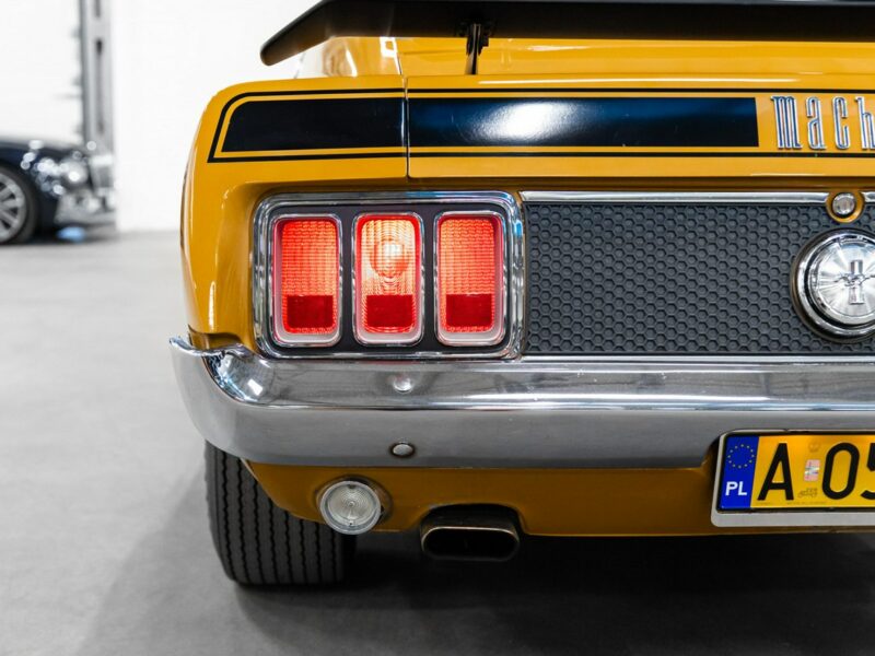 Ford Mustang Mach 1 1970. 5.8L 300 KM. Pełna dokumentacja. Silnik Ford Racing. II (1969-1978)