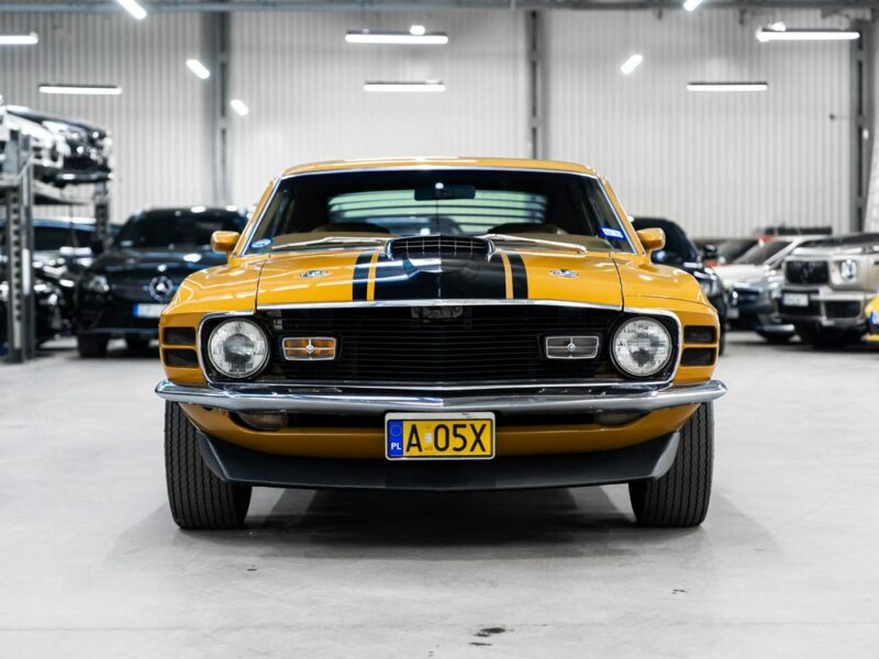 Ford Mustang Mach 1 1970. 5.8L 300 KM. Pełna dokumentacja. Silnik Ford Racing. II (1969-1978)