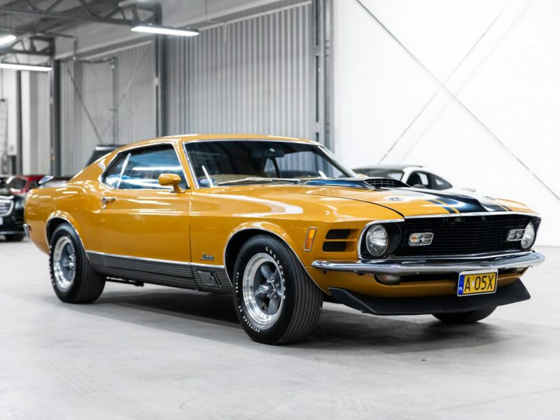 Ford Mustang Mach 1 1970. 5.8L 300 KM. Pełna dokumentacja. Silnik Ford Racing. II (1969-1978)