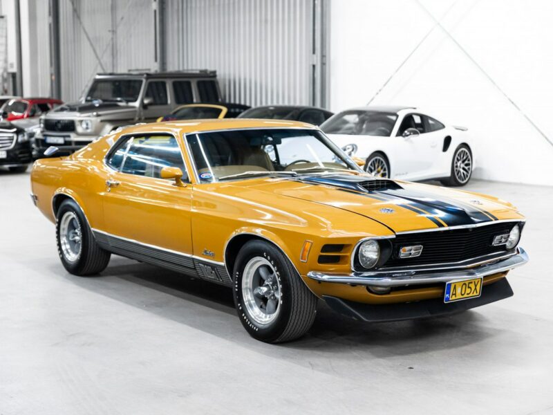 Ford Mustang Mach 1 1970. 5.8L 300 KM. Pełna dokumentacja. Silnik Ford Racing. II (1969-1978)