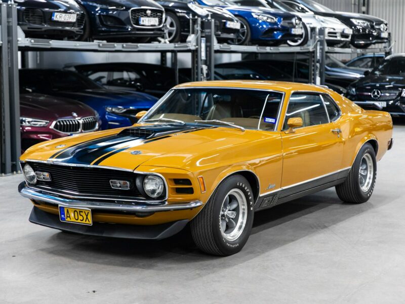 Ford Mustang Mach 1 1970. 5.8L 300 KM. Pełna dokumentacja. Silnik Ford Racing. II (1969-1978)