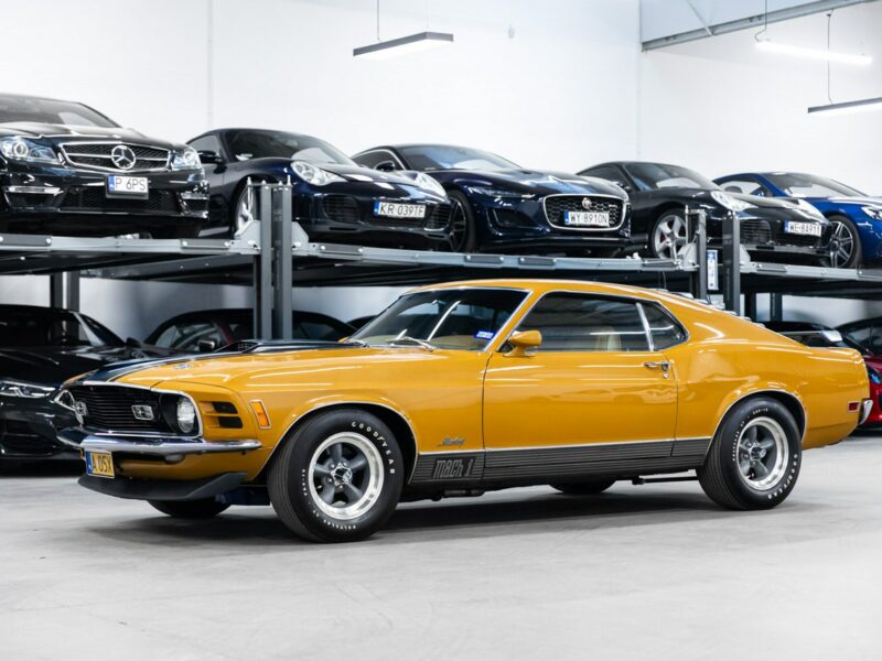 Ford Mustang Mach 1 1970. 5.8L 300 KM. Pełna dokumentacja. Silnik Ford Racing. II (1969-1978)