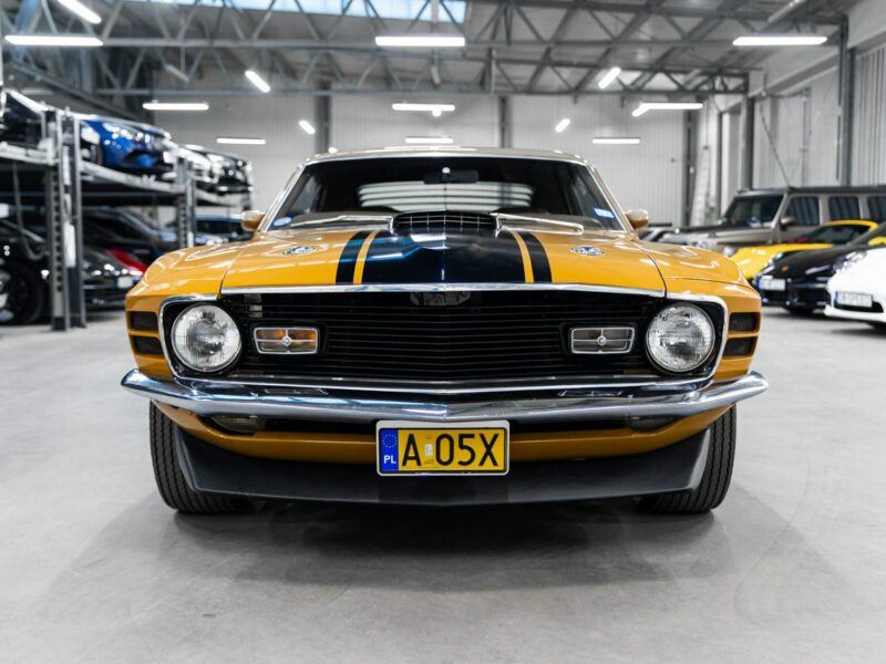 Ford Mustang Mach 1 1970. 5.8L 300 KM. Pełna dokumentacja. Silnik Ford Racing. II (1969-1978)