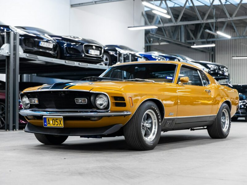 Ford Mustang Mach 1 1970. 5.8L 300 KM. Pełna dokumentacja. Silnik Ford Racing. II (1969-1978)